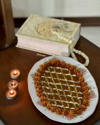 حلوا نارگیل و شیر خشک