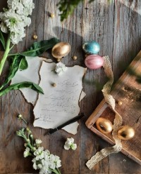 تخم مرغ رنگی عکس هنری