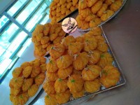 رز نارگیلی زعفرونی با عطر خوش هل و گلاب وزعفرون