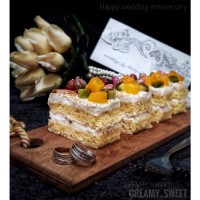 شیرینی تر در تابه رژیمی