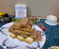 شیرینی نخودچی لاته