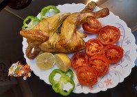 مرغ بریانی زعفرانی