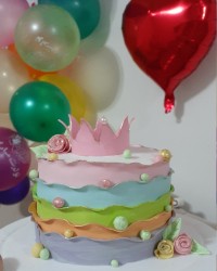 کیک تولد دختر گلی ۱/۱