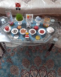 ?اینم سفره هفت سین من ?????