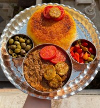 فسنجون بادمجان (غذای شمالی)(تیل قاتق)