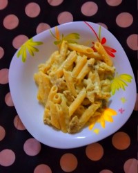 اسپاگتی با سس آلفردو