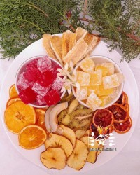 راحت الحلقوم و میوه خشک