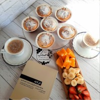 مافین توت فرنگی