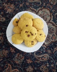 شیرینی کشمشی زعفرانی