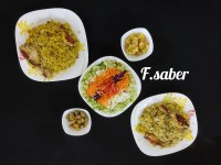 لوبیا پلو با شوید