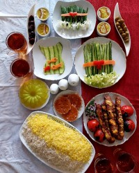 کباب کوبیده نگینی سیزده بدر ۱۴۰۱