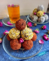 حلوا خرما لقمه ای