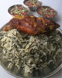 سبزی پلو مخلوط