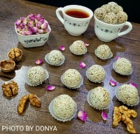 توپک خرمایی (مغزدار)