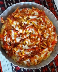 پیتزای ماکارونی