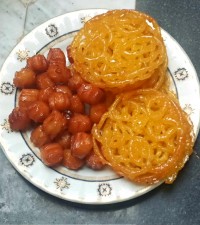 زولبیا بامیه خودم پز بادستور پاپیون