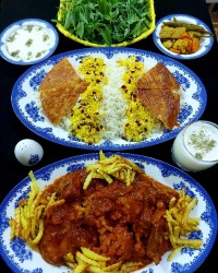 خورشت مرغ و هویج