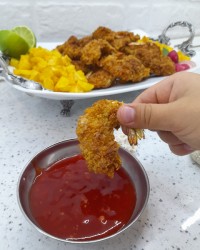 میگو سوخاری بوشهری