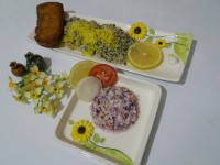 سبزی پلو با ماهی❤