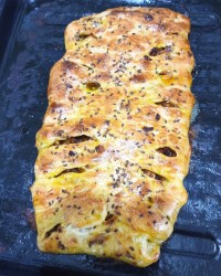 اشترودل مرغ و گوشت