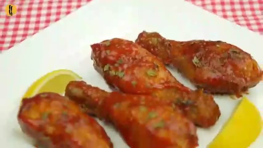 فیلم آموزش مرغ سوخاری با سس