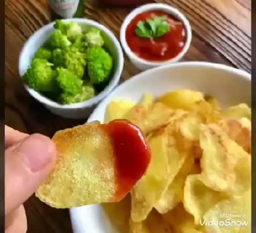 امممم چیپس خانگی??