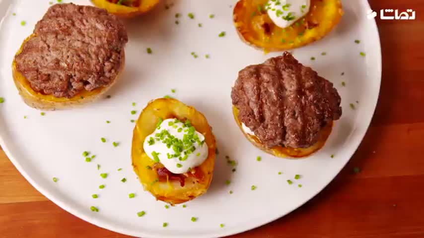 سیب زمینی برگر ??