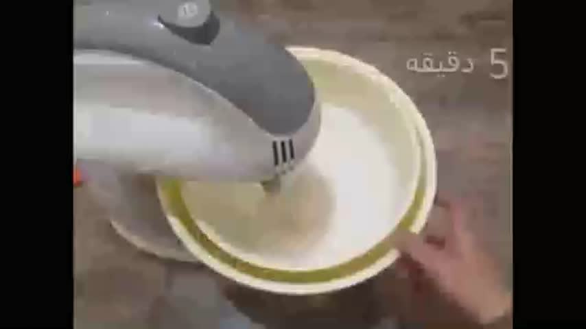 ادامه فیلم خامه فرم گرفته از پودر خامه