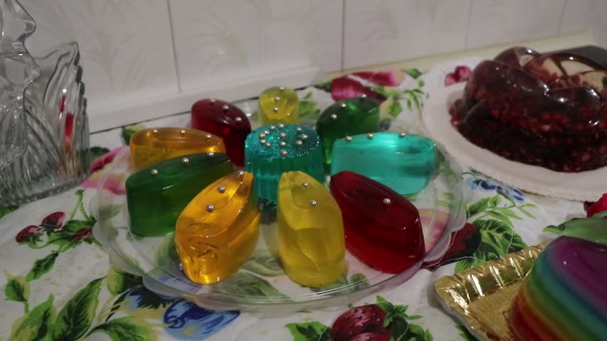 ژله های من برای مراسم جشن عقد خواهرم