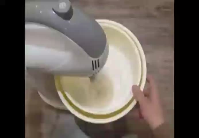 ادامه تهیه خامه قنادی