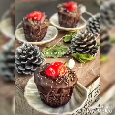 کیک فنجونی بدون فر