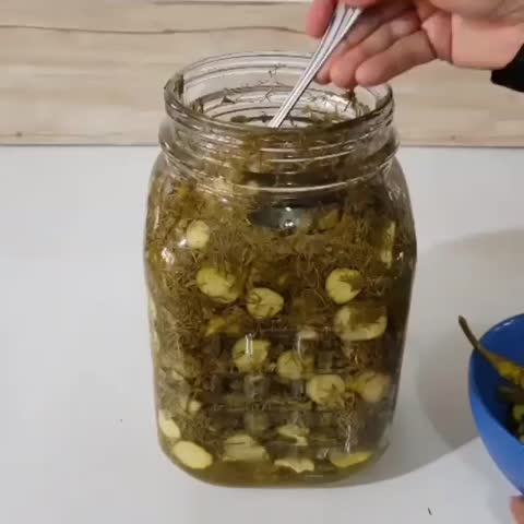 ترشی خیار وشوید