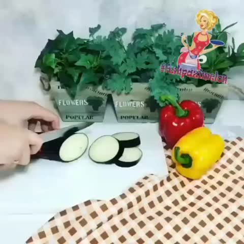 یه غذای خوشمزه با بادمجون