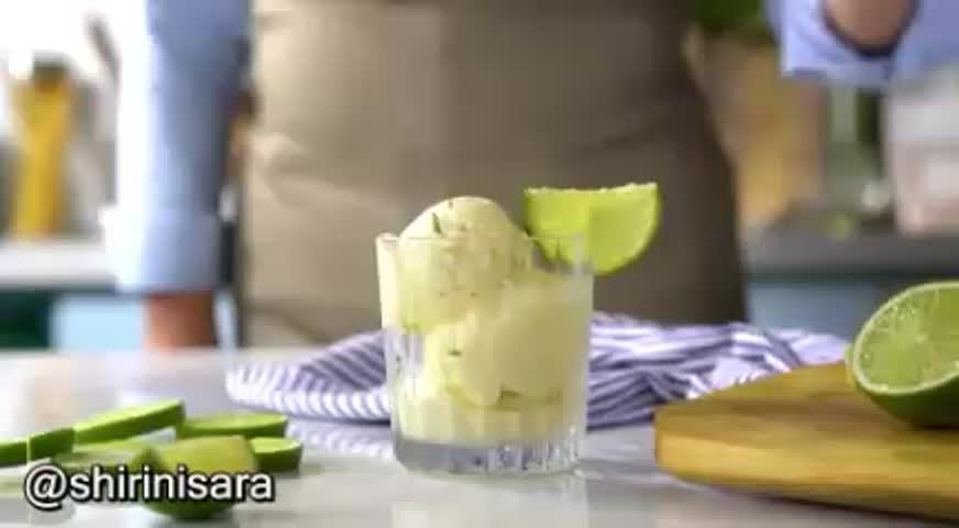 بستنی لیمویی