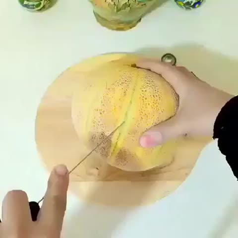 برش هندوانه وطالبی