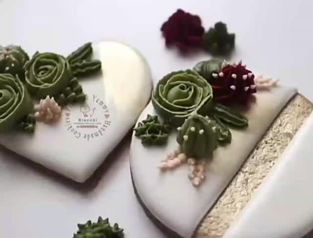 تزیین بیسکویت