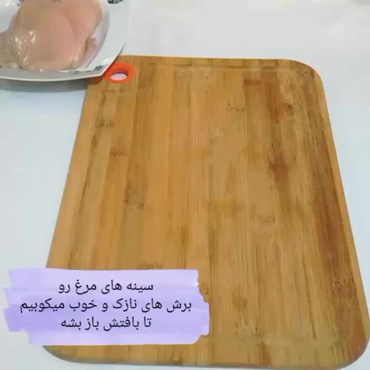 شنیسل و سیب زمینی رستورانی