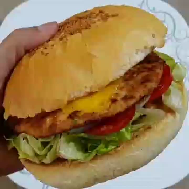 برگر مرغ قسمت اول