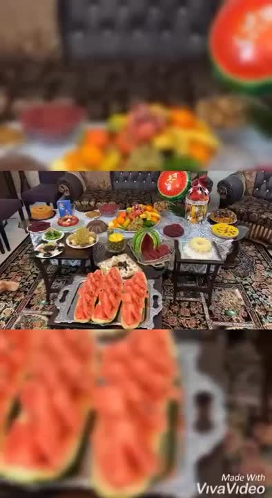 سفره شب یلدا