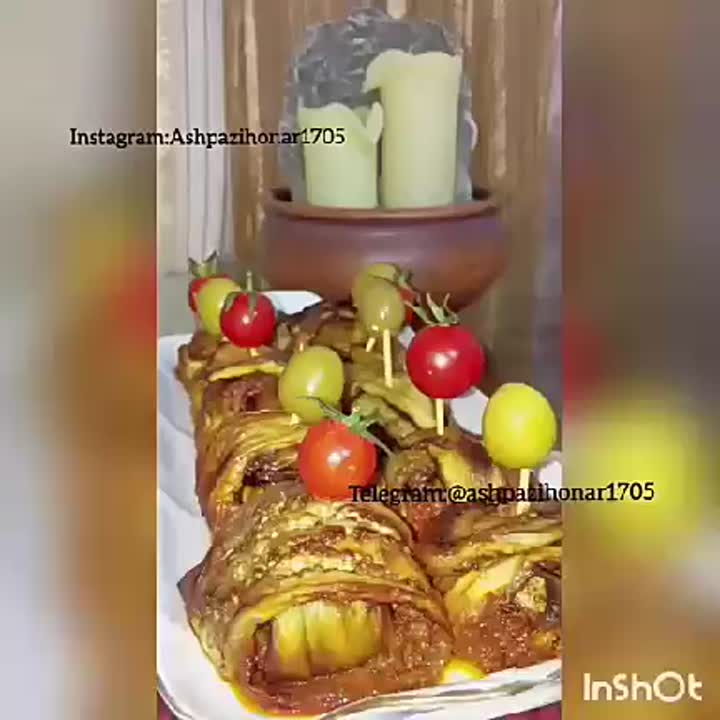 بادمجون مجلسی خوشگل