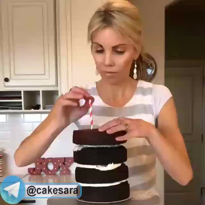 کیک آدم برفی