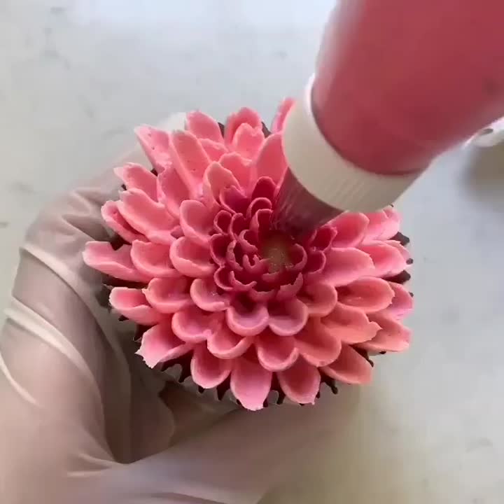 تزیین کاپ کیک