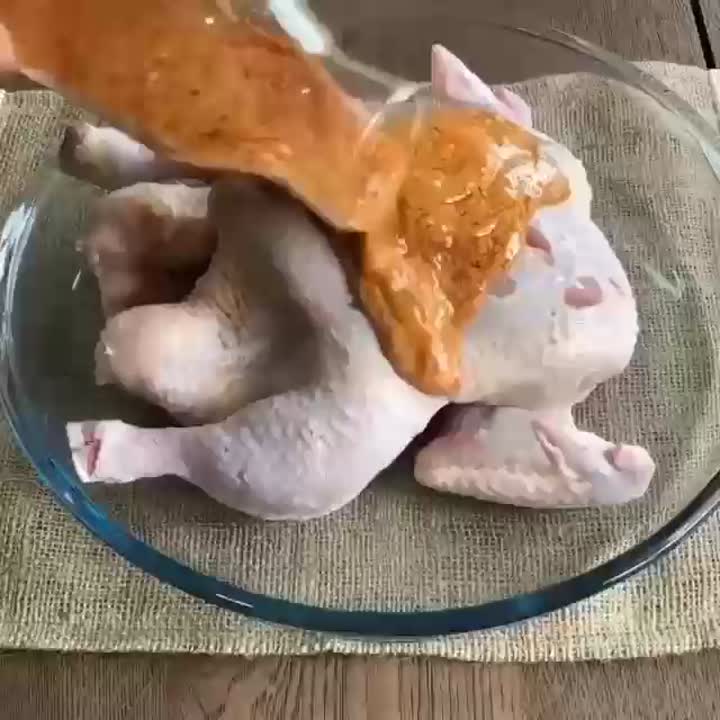 مرغ شکم پر با روش جدید کیسه تنورک