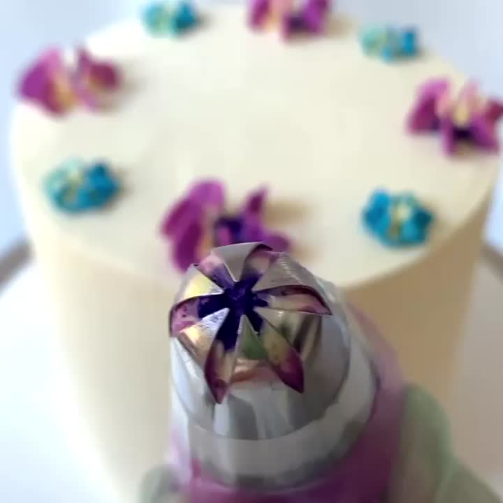 ایده ی کیک بهاری