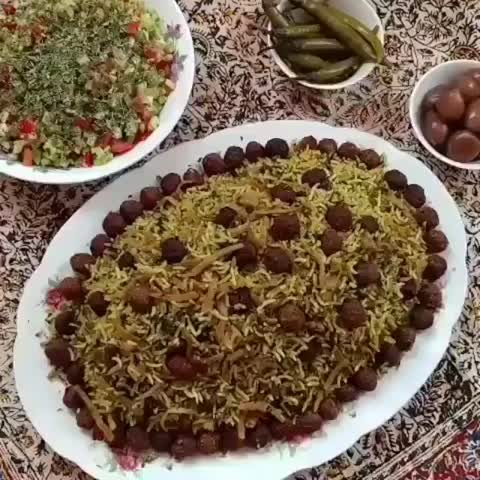 کلم پلو شیرازی♡