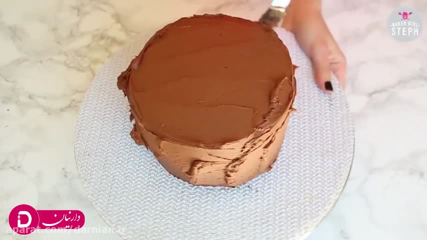 کیک به شکل سبدگل