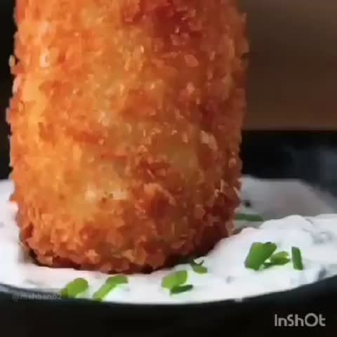 فینگر فود لقمه سیب زمینی