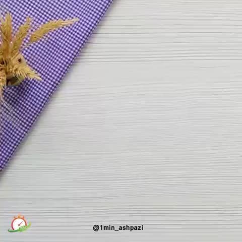 آموزش نان شیرمال آسان و خوشمزه