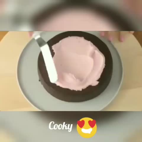 تزیین کیک cooky