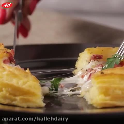 کاپ سیب زمینی پنیری